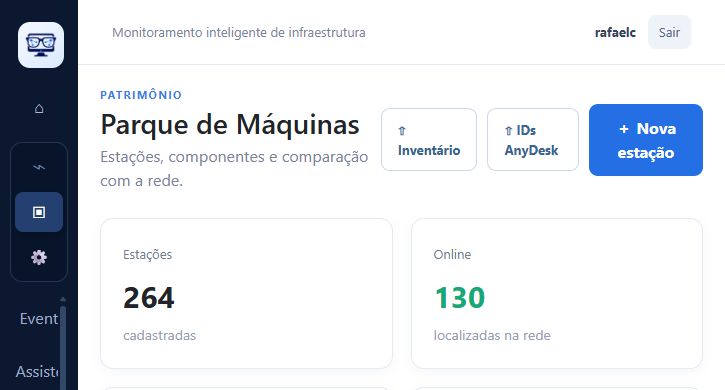 Outra tela do InfraWatch